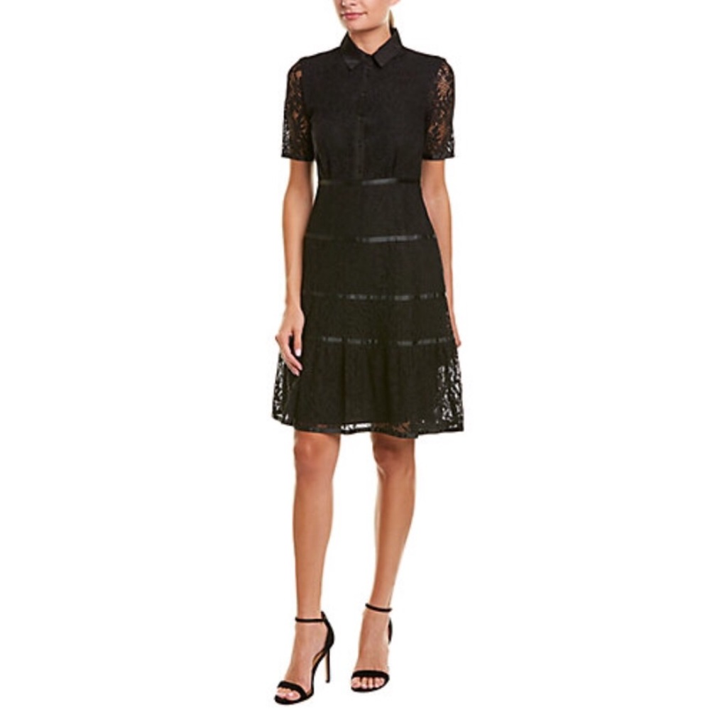 NWT lace shirt dress